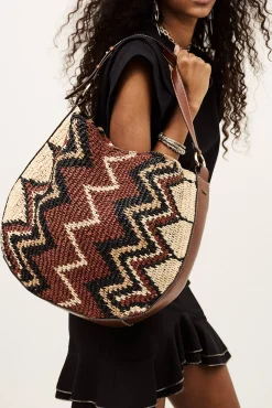 ARYA bolso hobo de rafia