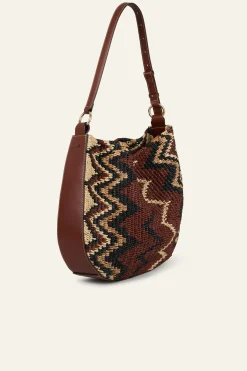 ARYA bolso hobo de rafia