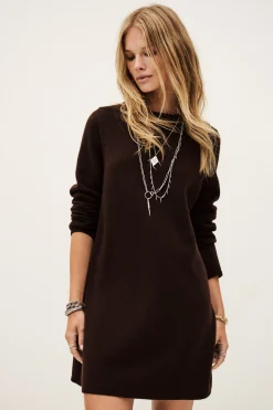 ATES vestido tipo suéter de punto