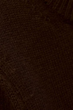ATES vestido tipo suéter de punto