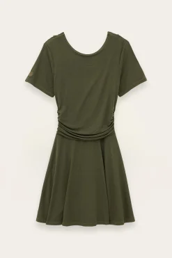 AURA vestido corto estampado