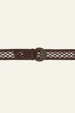 BALMY cinturón de cuero trenzado € 185