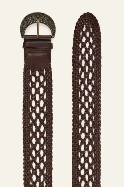 BALMY cinturón de cuero trenzado € 185