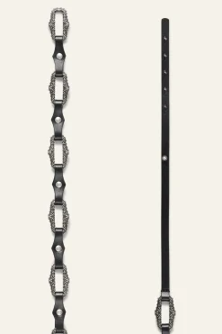 BAPTISTE cinturón de cuero con joyas € 135 € 94,50