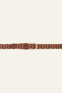 BECK cinturón de cuero trenzado € 175