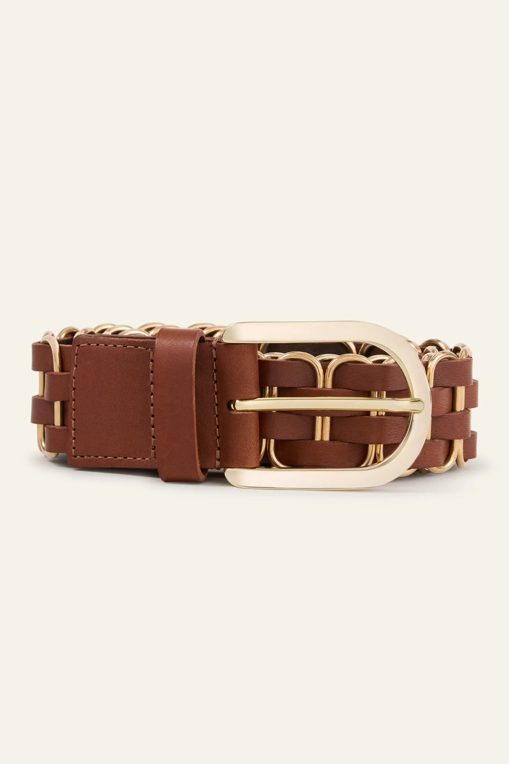 BECK cinturón de cuero trenzado € 175