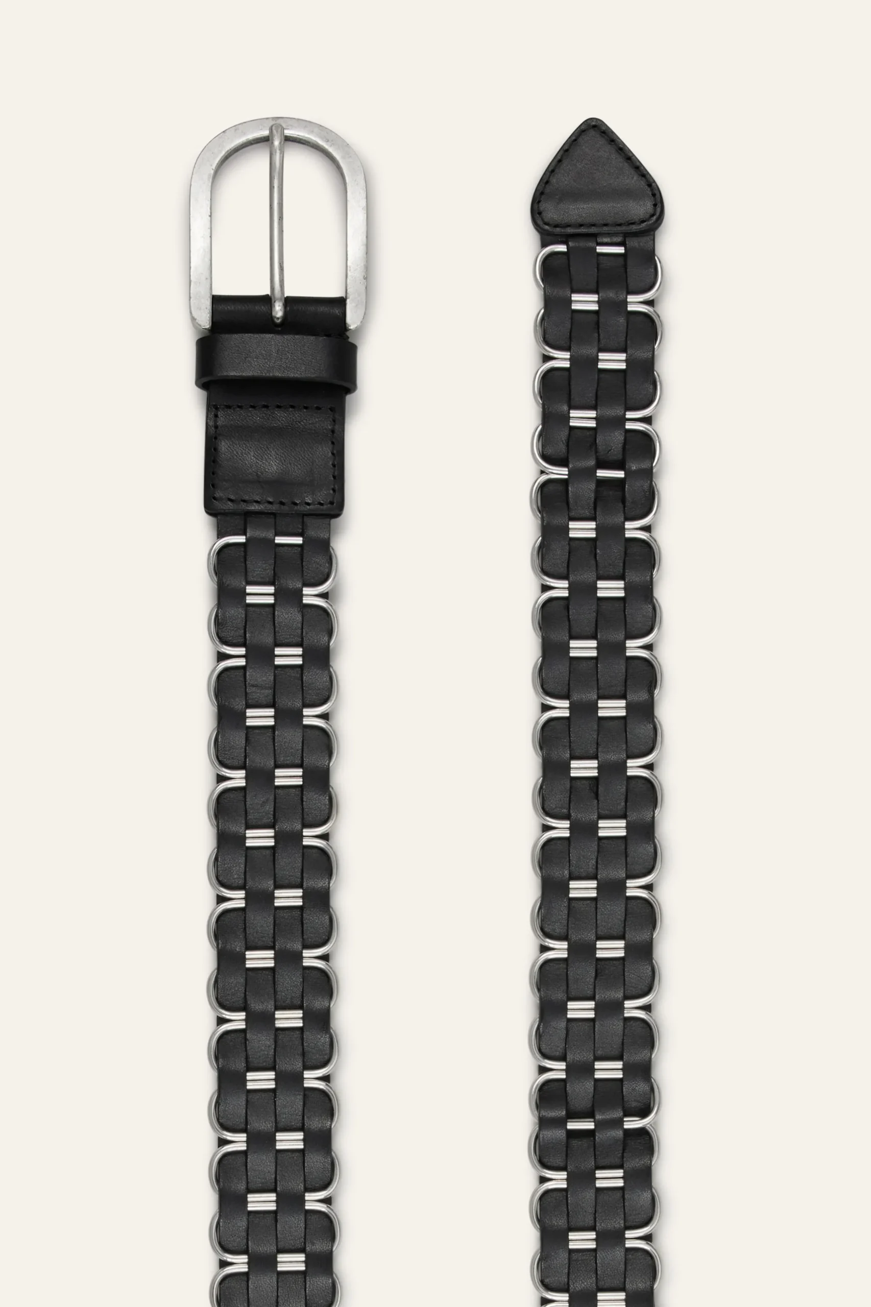 BECK cinturón de cuero trenzado € 175