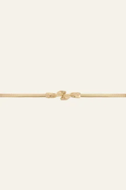 BEDUSA cinturón de punto metálico € 150 € 105