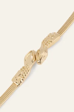 BEDUSA cinturón de punto metálico € 150 € 105
