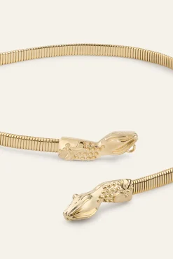 BEDUSA cinturón de punto metálico € 150 € 105
