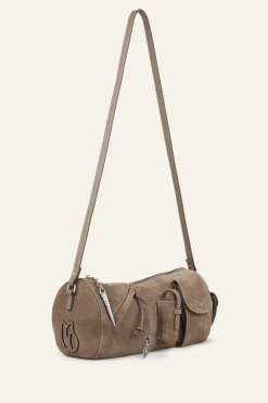 BENI bolso baguette de ante