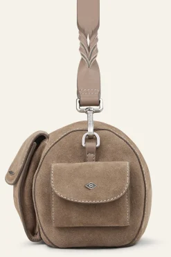 BENI bolso baguette de ante