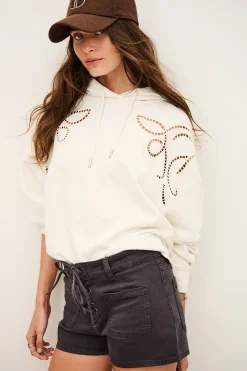 BENI sudadera con capucha bordada