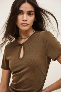 BEONA vestido corto de punto