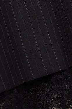 CASSIE minifalda de traje de encaje