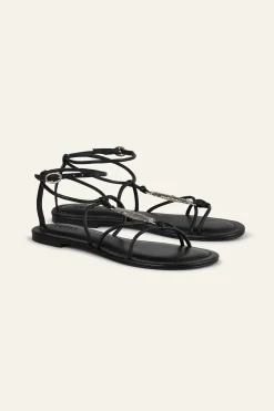CAYA sandalias planas en piel