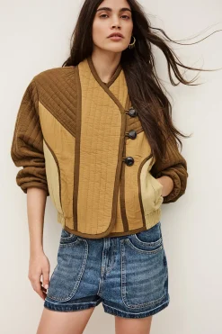 CISCA chaqueta con bolsillos asimétrica