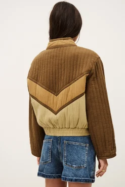 CISCA chaqueta con bolsillos asimétrica
