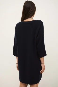 COLEEN vestido de suéter de cachemira
