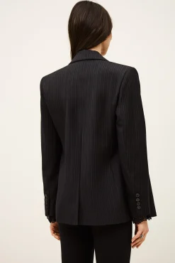COLINE chaqueta de traje de rayas