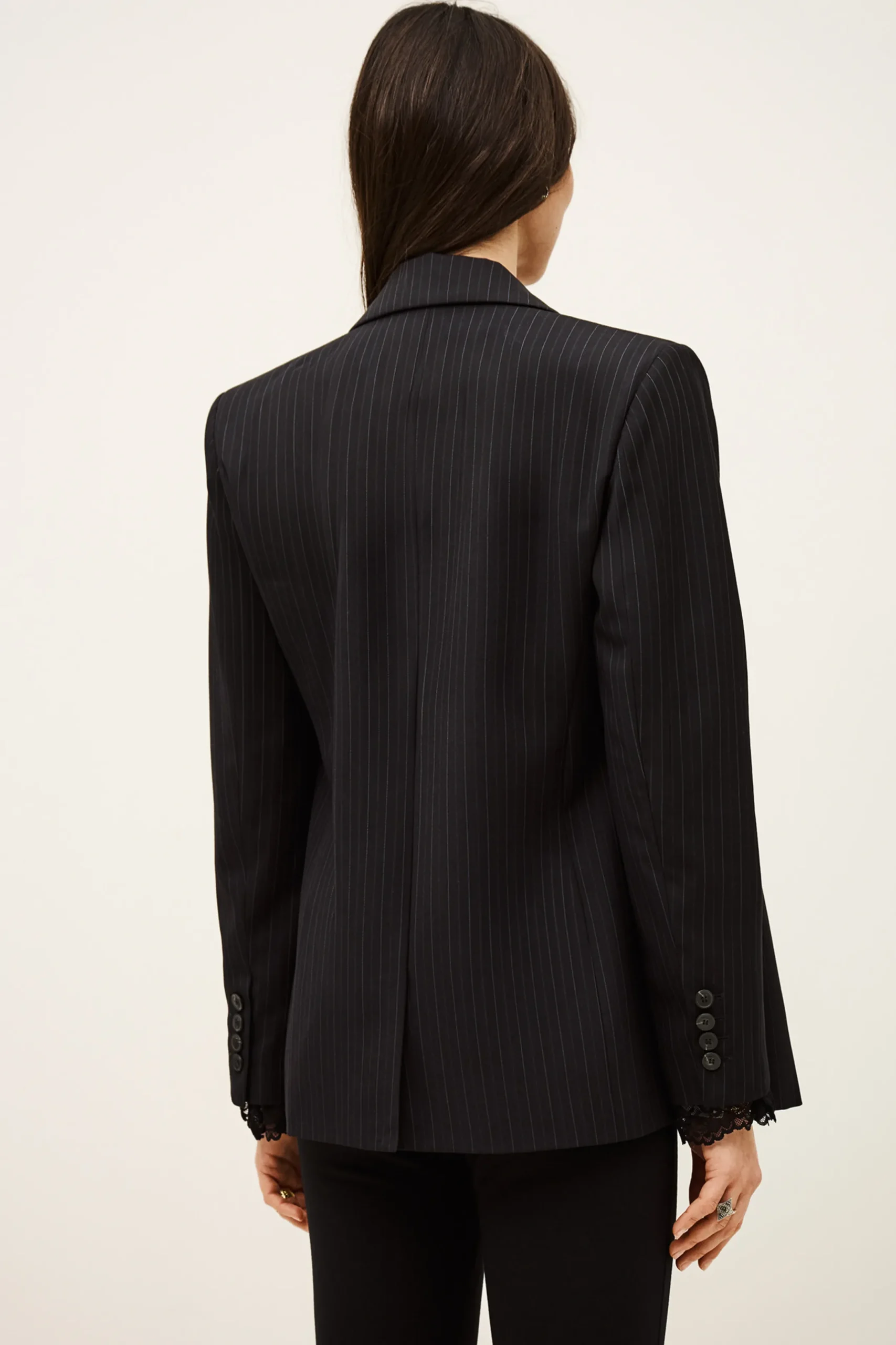 COLINE chaqueta de traje de rayas