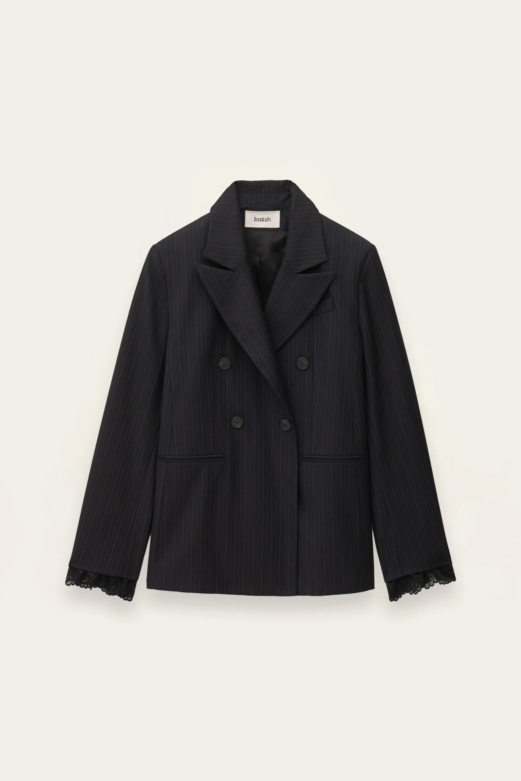 COLINE chaqueta de traje de rayas