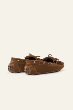 CORTO mocasines de ante