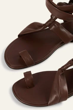 COVILLA sandalias planas anudadas