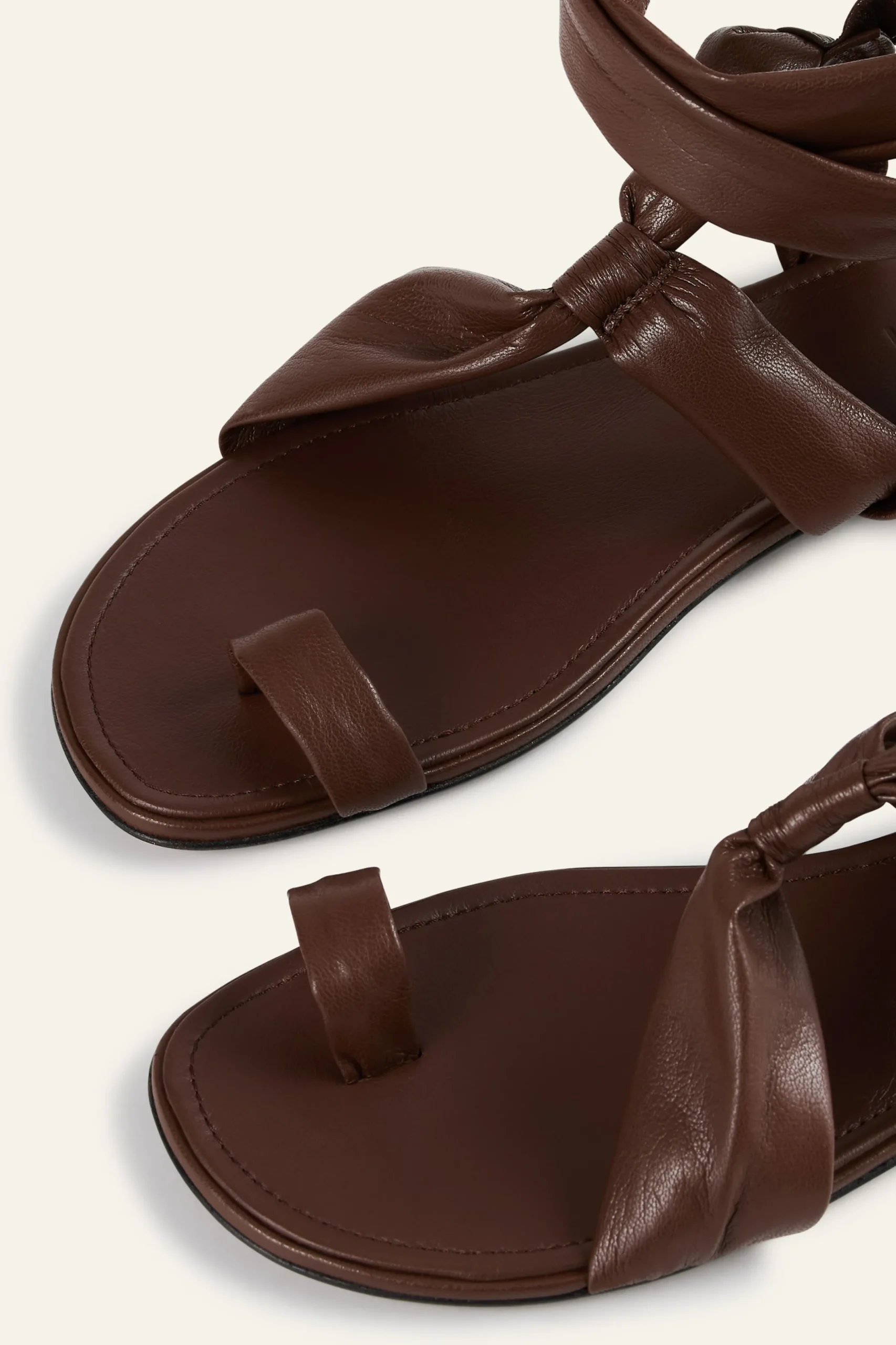 COVILLA sandalias planas anudadas