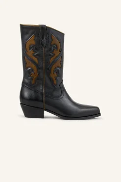 CURTIS botas santiags de cuero
