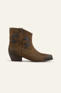 CURTIS botines santiags de ante