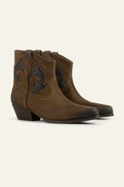 CURTIS botines santiags de ante