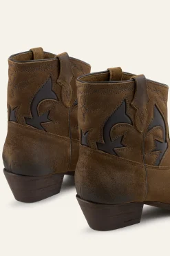 CURTIS botines santiags de ante