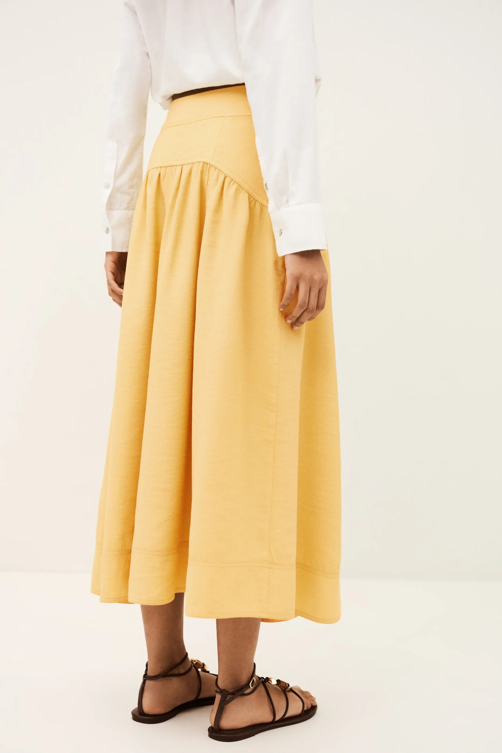 DONIA falda midi