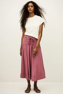 DONIA falda midi