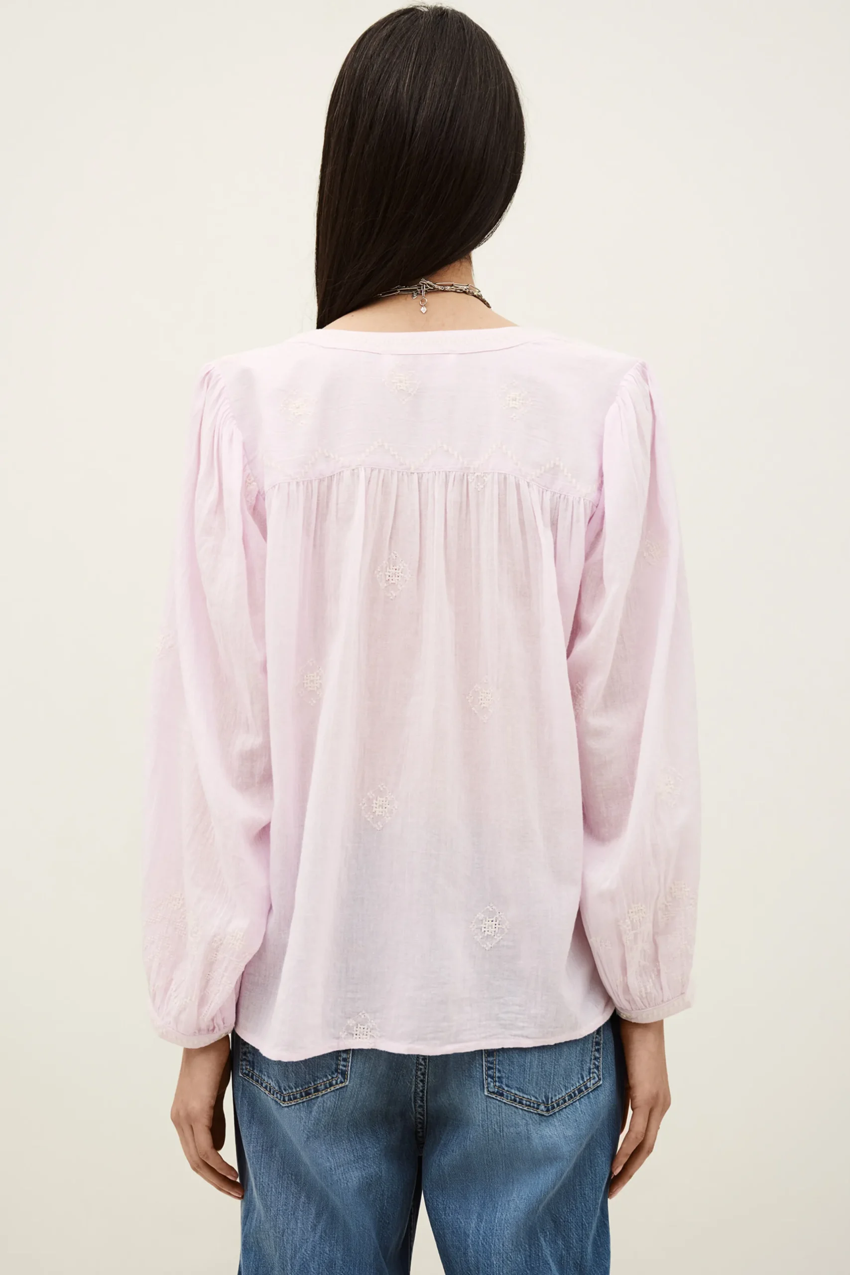 DUHA blusa de algodón oversize