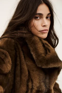 FOXY faux fur coat