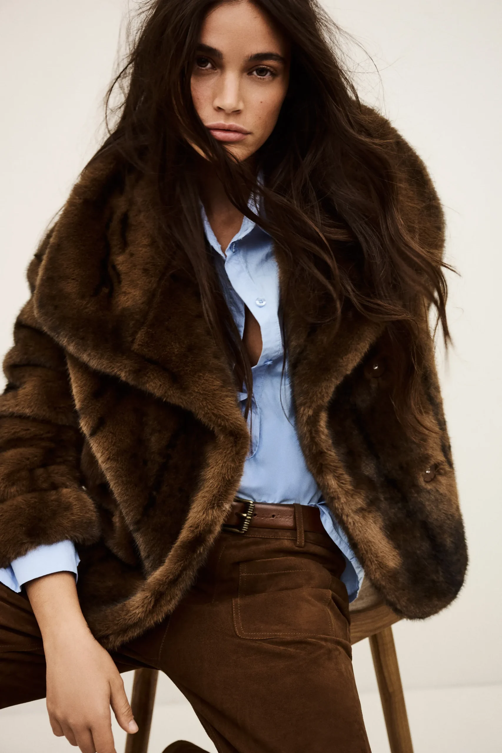 FOXY faux fur coat