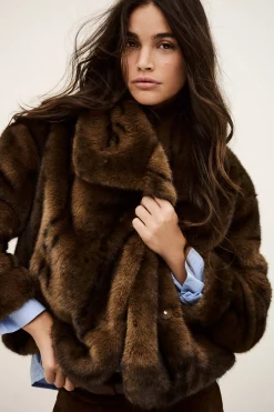 FOXY faux fur coat