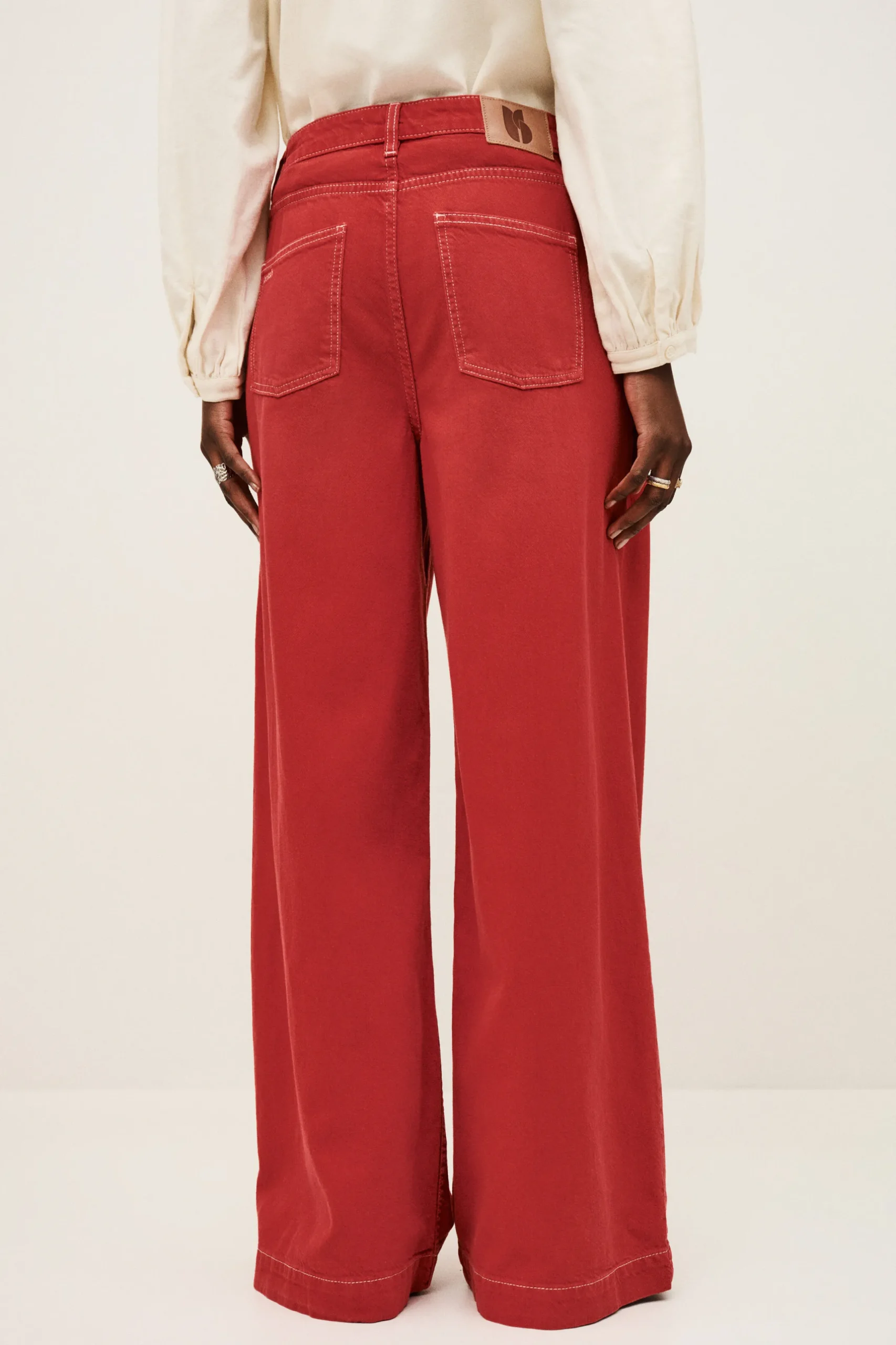 FUSC denim-look trousers