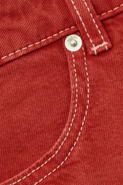 FUSC denim-look trousers
