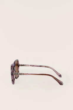 gafas gafas de sol hexagonales