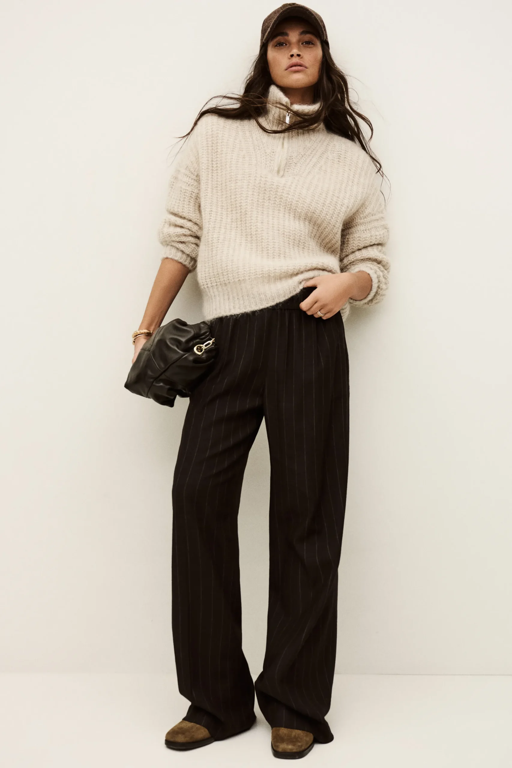 HANDREW elasticated waist trousers