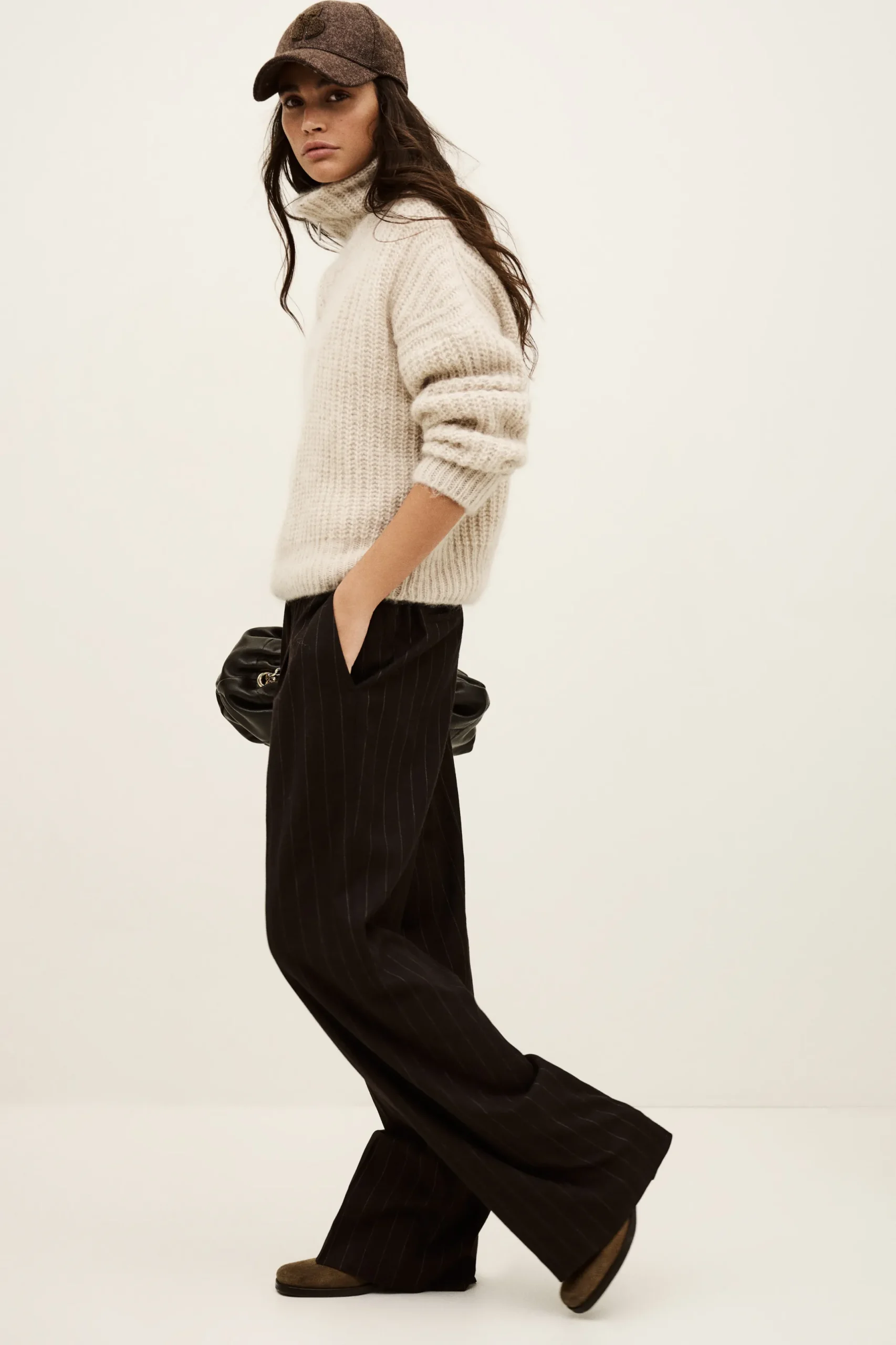 HANDREW elasticated waist trousers