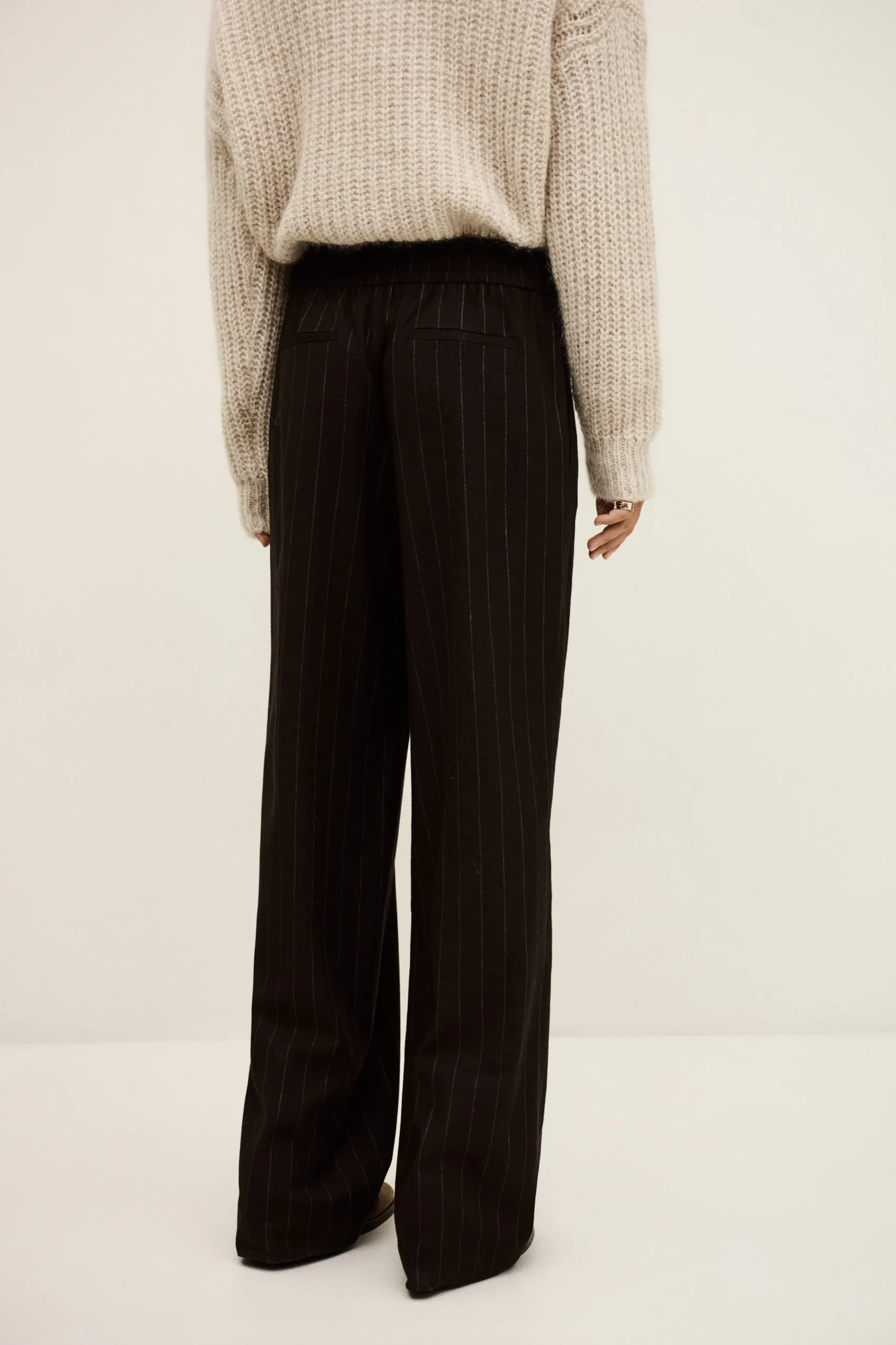HANDREW elasticated waist trousers