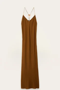HANY vestido espalda descubierta viscosa