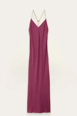HANY vestido espalda descubierta viscosa