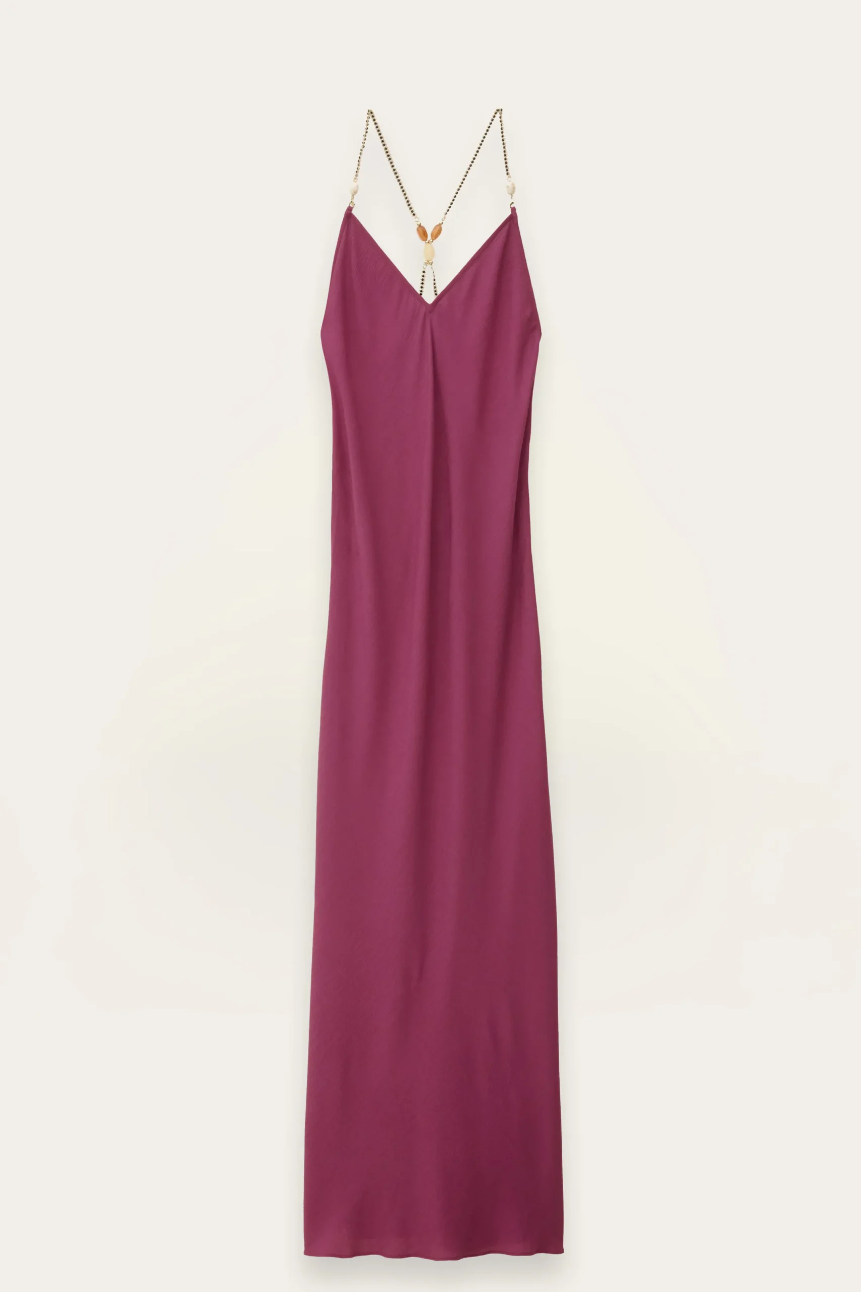 HANY vestido espalda descubierta viscosa
