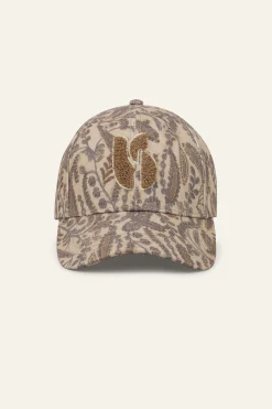 HARI gorra de algodón estampada