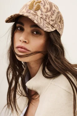 HARI gorra de algodón estampada